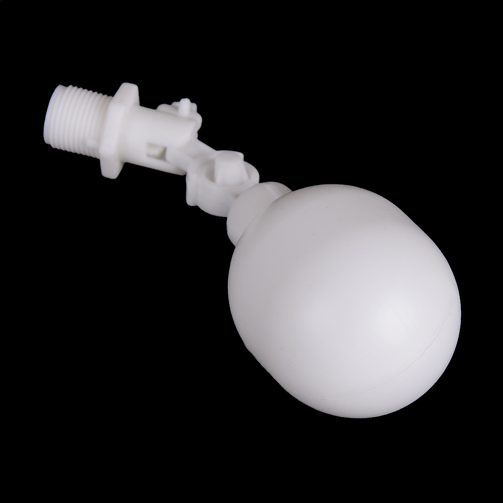 Float Ball Valve - วาล์วลูกลอยพลาสติกปรับได้ คุณภาพสูง ความแม่นยำสูง สำหรับควบคุมระดับน้ำในตู้ปลา หอเก็บน้ำ สำหรับอุตสาหกรรมและพาณิชย์