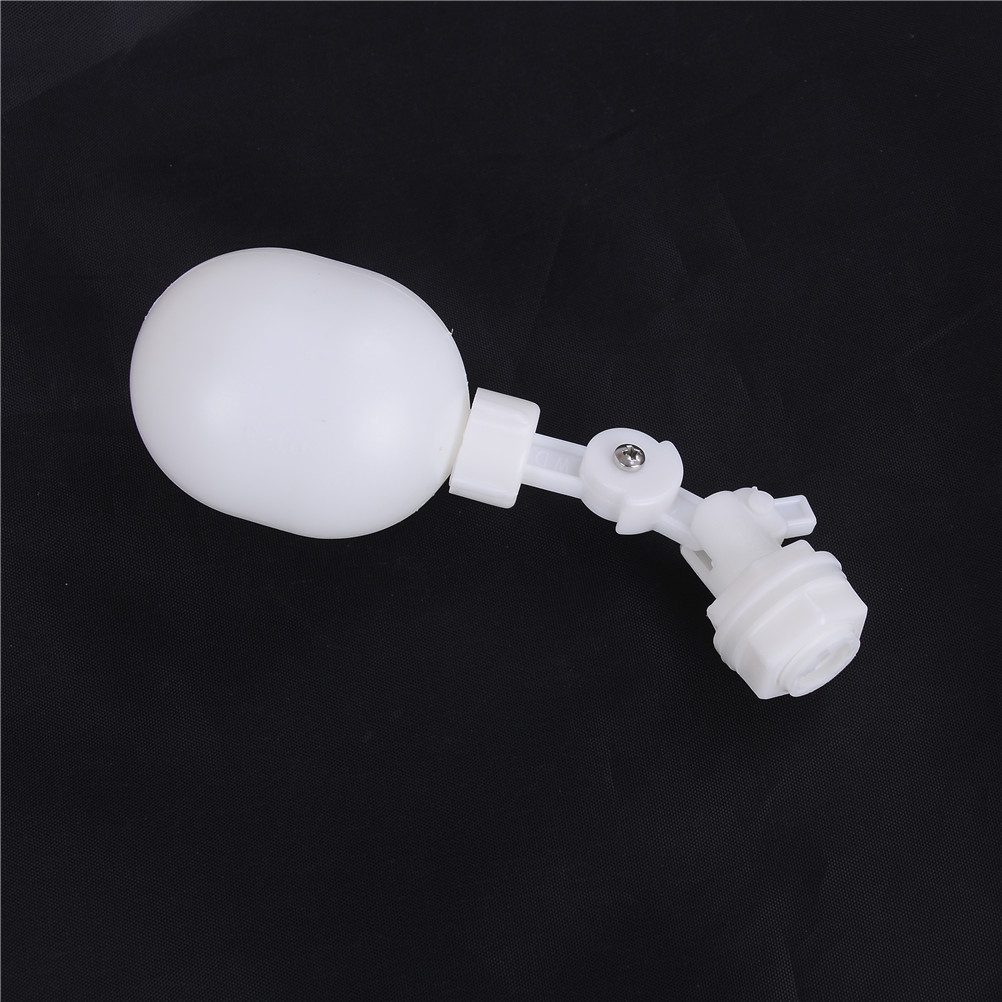 Float Ball Valve - วาล์วลูกลอยพลาสติกปรับระดับได้ สำหรับควบคุมระดับน้ำในตู้ปลาและแท็งก์น้ำ