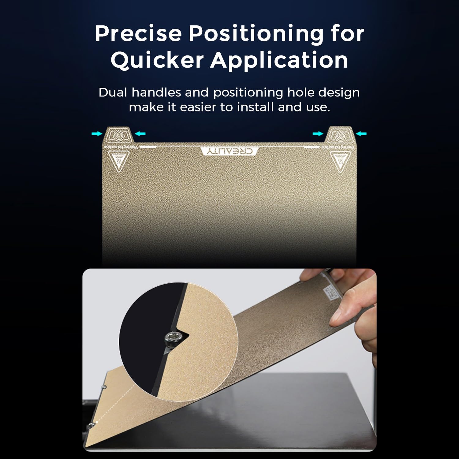 Creality PEI เตียงเหล็กสปริงแม - Creality Printer K1 บทวิจารณ์และราคา