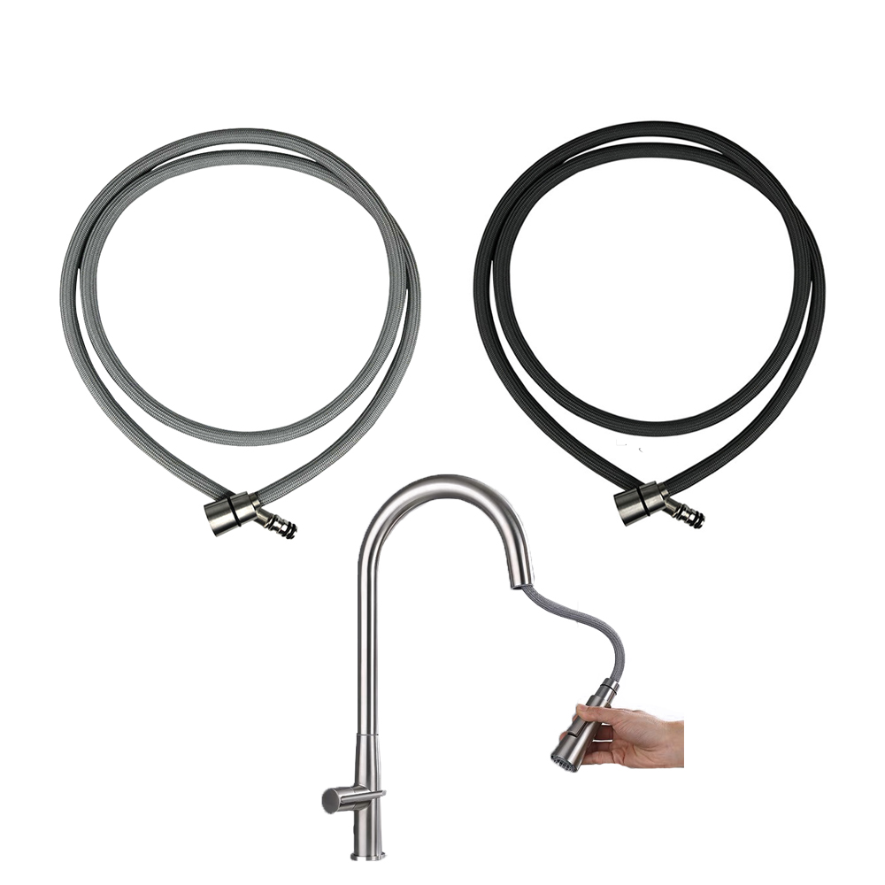ก๊อกน้ำสำหรับห้องครัวเปลี่ยนท่ - Flexible Hose Braided บทวิจารณ์และราคา