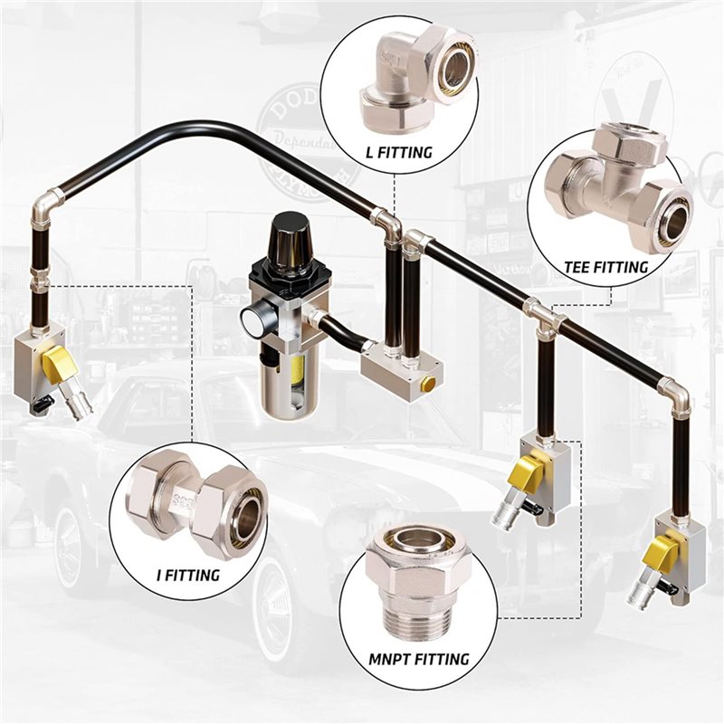 【FAMILY GATHERING】ข้อต่อท่ออาก - Compression Fitting Brass บทวิจารณ์และราคา